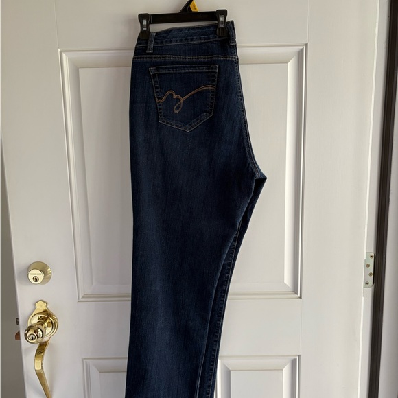Bandolino Mandie Dark Blue Denim Jeans - Picture 2 of 3